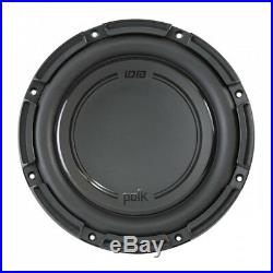 Polk Audio DB+ 10 Inch 1050 Watt 4 Ohm DVC Marine and Car Subwoofer (2 Pack)