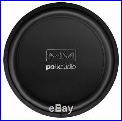 Polk Audio MM1540 15-Inch Subwoofer Sub 4 ohm Marine Certified Peak 850 watts