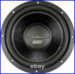 Power Acoustik BAMF-124 Package 12 Inch 3500W DVC 4 Ohm Subwoofer & Ported Box