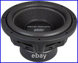 Power Acoustik BAMF-124 Package 12 Inch 3500W DVC 4 Ohm Subwoofer & Ported Box