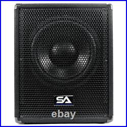 Powered 12 Inch Pro Audio/DJ Subwoofer Cabinet with Class D Amp 800 Watts