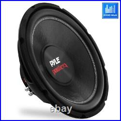 Pyle PLPW15D 15-Inch 2000 Watt Dual 4 Ohm Subwoofer Pyle Audio Bass Speaker (4)