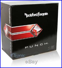 ROCKFORD FOSGATE P1S4-15 500W 15 Inch PUNCH Stage 1 Single 4 Ohm Car Subwoofer