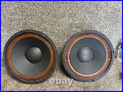Rare Pair Jensen W12-LF 12 Inch Speaker SubWoofer 8 Ohm 35watt Low Freq