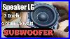 Review Speaker Lg Mini Subwoofer 3 Inch 4 Ohm 15 Watt Kecil Tapi Horeg
