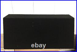 Rockford Fosgate Dual 12 Inch Subwoofer R1L-2x12 Speaker Box 300 Watts 2 Ohm