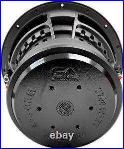- SA-LAF124-12 Inch Dual 4 Ohm Car Audio Subwoofer 2200 Watt Max Power