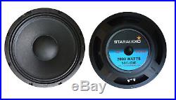 STARAUDIO 2000W 12 Inch 8Ohm Raw Replacemen Subwoofer KTV PA Speaker Woofer Bass