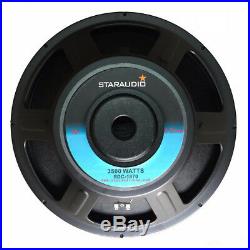 STARAUDIO 2Pcs 3500W 18 Inch 8-Ohm Raw Replacement PA DJ Speaker Subwoofers Bass