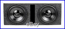 Skar Audio Dual 12 1,000 Watt Subwoofer Package Includes 12-Inch Dual 4 Ohm S