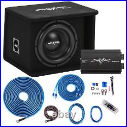 Skar Audio Single 10 1200 Watt Complete Sdr Series Loaded Sub Box And Amplifier