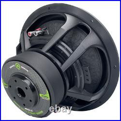 SoundQubed HDS2.2 Series 1200w Car Audio Subwoofer 15 Inch Dual 4 Ohm