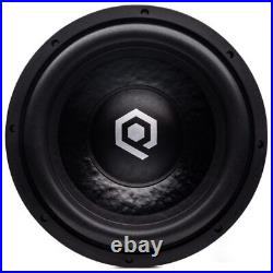 SoundQubed HDS2.2 Series 600W RMS Subwoofer 12 Inch Dual 4 ohm