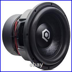 SoundQubed HDX3 Series 1500W RMS Subwoofer 12 Inch Dual 1 ohm