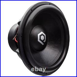 SoundQubed HDX4 Series 2000W RMS Subwoofer 12 Inch Dual 1 ohm