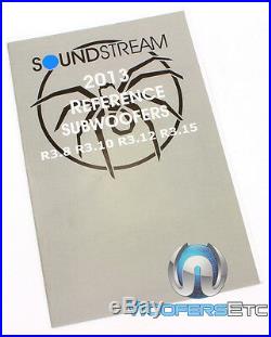 Soundstream R3.10 Sub 10 1400w Dual 2-ohm Reference Subwoofer Bass Speaker New