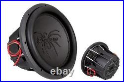 Soundstream T5.124 Tarantula T5 2000 Watts 12 Dual 4 Ohm Car Audio Subwoofer