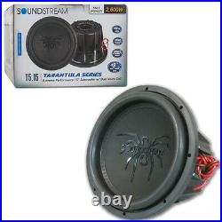 Soundstream T5.152 15 15 Inch Dual 2-ohm Car Audio Sub Subwoofer 1300W RMS
