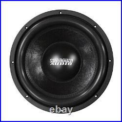 Sundown Audio E12v4d2 12 12 Inch Car Audio Dual 2 Ohm DVC Subwoofer 500w Rms