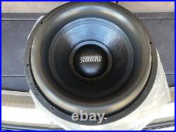 Sundown Audio X-15 V. 3 D2 15 Dual 1-ohm 2000w Rms Bass Subwoofer Speaker New