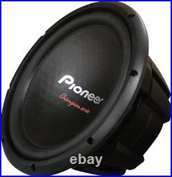TS-A301D4 Powerful 12-Inch Subwoofer, 1600 Watts Peak Power, Dual 4 Ohm Voice