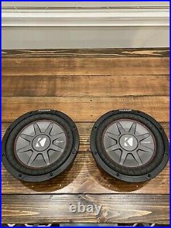 TWO KICKER 43CWRT102 CompRT Shallow Mount 10 inch 2ohm Subwoofer Black