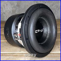 Used CT Sounds MESO-8-D2 800 Watts RMS 8 Inch Car Subwoofer Dual 2 Ohm