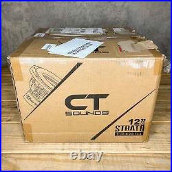 Used CT Sounds STRATO-12-D2 1250 Watts RMS 12 Inch Car Subwoofer Dual 2 Ohm
