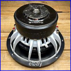 Used CT Sounds STRATO-12-D4 1250 Watts RMS 12 Inch Car Subwoofer Dual 4 Ohm