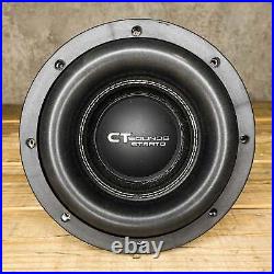 Used CT Sounds STRATO-8-D4 600 Watts RMS 8 Inch Car Subwoofer Dual 4 Ohm