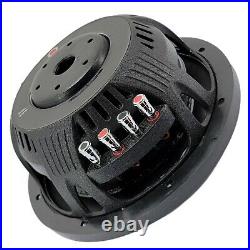 Warzone 12 Inch 1500 Watt Car Audio Shallow Subwoofer with 4 Ohm DVC Power (One)