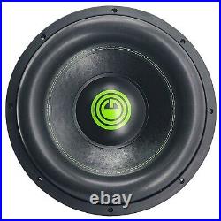 Warzone G7 12 Inch 9600 Watts Car Audio Subwoofer with 2 Ohm DVC Power (2 Woofers)
