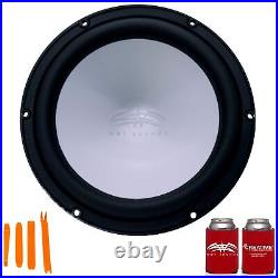 Wet Sounds REVO10FAS4-B 10 Black Marine Subwoofer 4-OHM with Included White