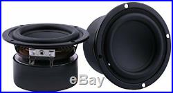 Yeeco Pack of Two 3 inch 8 Ohm 25W Mini Car Audio Speakers Subwoofer Woofer Sub